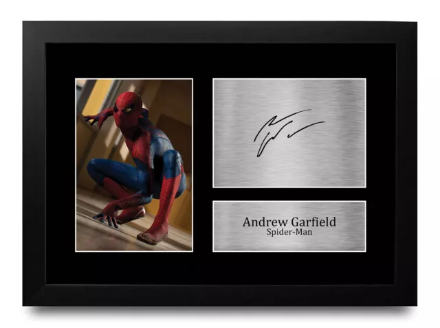 Andrew Garfield Spider-Man Matt Signed Autograph Picture Print To Movie Fans