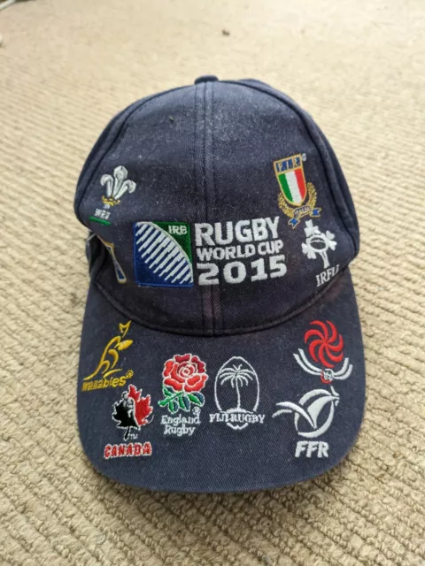 Official England Rugby World Cup 2015 Men Baseball Cap Hat 20 Nations RWC