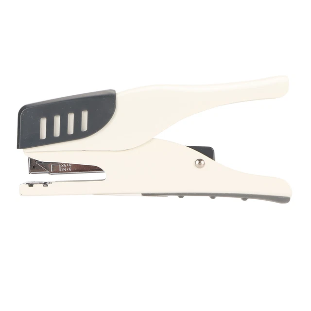 (2)Metal Stapler Office Stapler High Stability Compact 20 Sheet Capacity