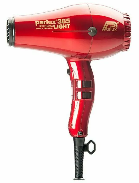 Parlux 385 PowerLight Ionic and Ceramic Hair Dryer -  RED