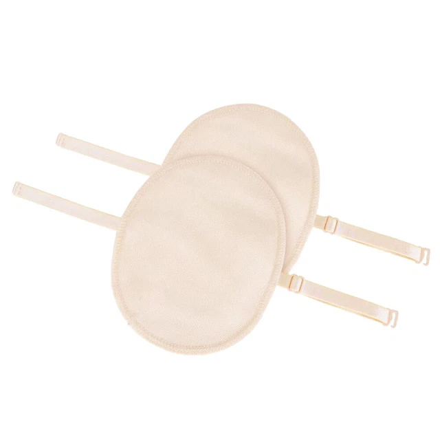 2 un. almohadillas protectoras de sudor para axilas almohadillas para sudor absorben el sudor secado rápido lavables deben
