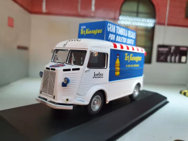 1:43 Citroen Type H Drink Catering Food Tri Naranjus Model Van Diecast IXO Atlas