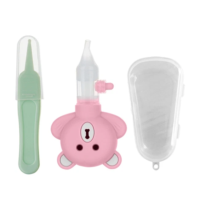 1 Set Nasal Cleaner Smooth Edge Dust-proof Kids Snot Sucker Aspirator Ultralight