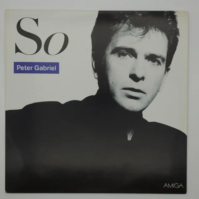 Peter Gabriel - So - Amiga - Schallplatte Vinyl LP 12"