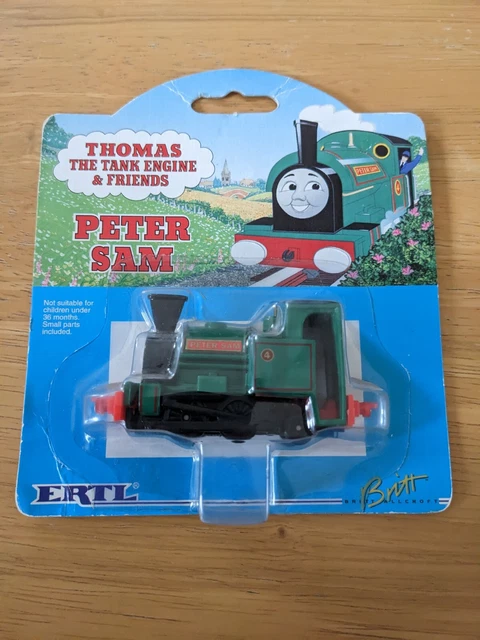 THOMAS THE TANK Engine & Friends ERTL PETER SAM TRAIN DIECAST NEW ...