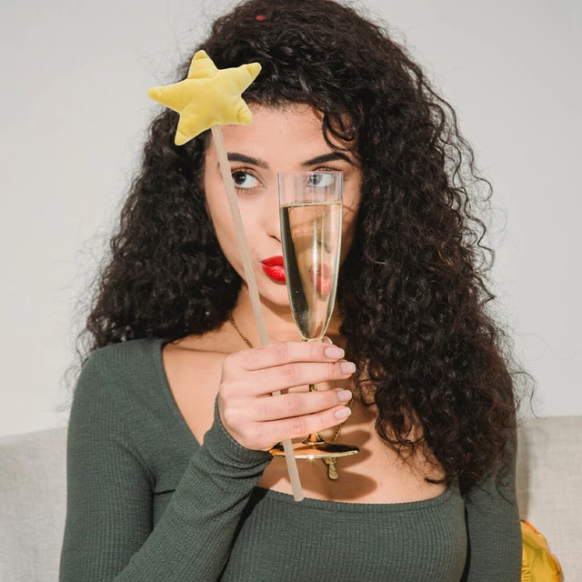 Bacchetta delle fate a forma di stella bacchetta delle streghe performance bastone delle fate per ragazze