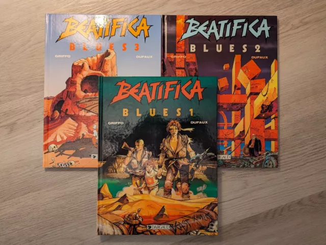 Beatifica Blues – Tomes 1 à 3 en EO – Griffo & Dufaux – Série complète