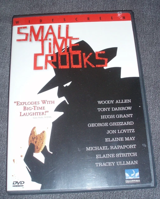 WOODY ALLEN SMALL Time Crooks Tracey Ullman DVD Region 1 VG £2.00