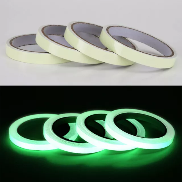 Green Luminous Tape Self Adhesive Glow In The Dark Stickers Warning Fishing T Le
