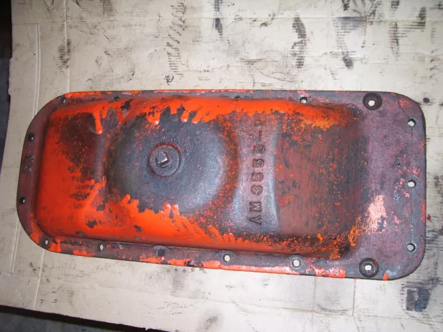 Vintage  Allis Chalmers  B Tractor -Engine Oil Pan - Cast Iron- 1938