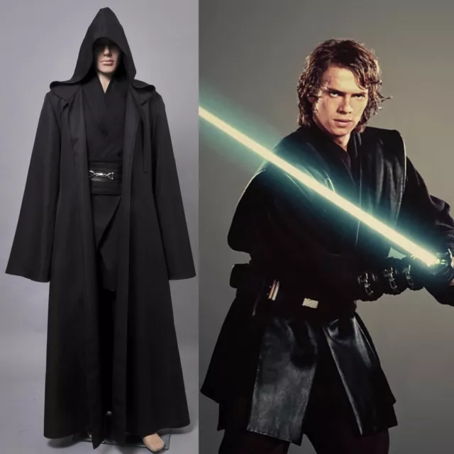 Star Wars Jedi/Sith Anakin Skywalker Halloween Cosplay Costume Outfit Tunic Suit