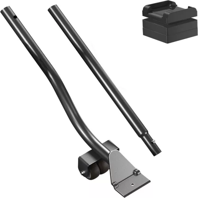 24 Inches Metal Lifter Black Move Tool  Use with Furniture Sliders