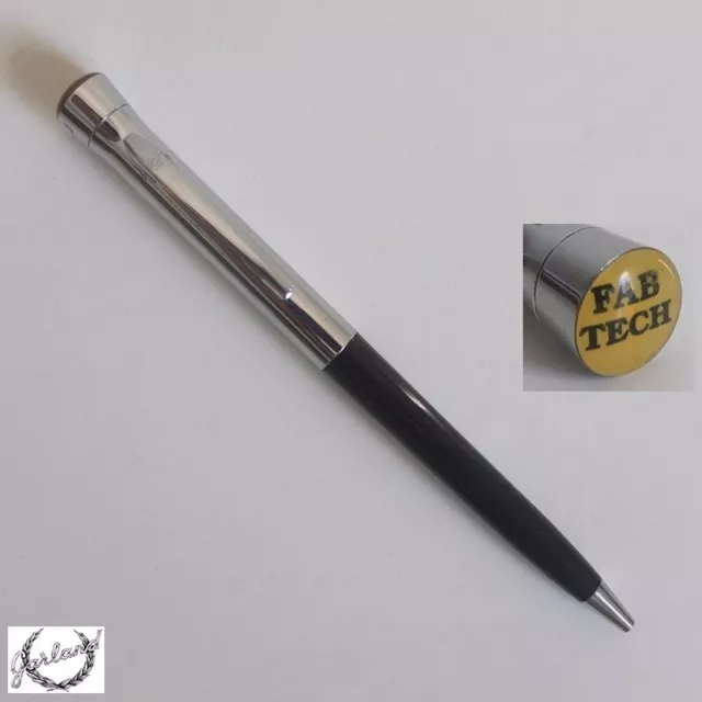 vintage Garland bubble-top ballpoint pen, c.1990—Fabrication Technologies promo
