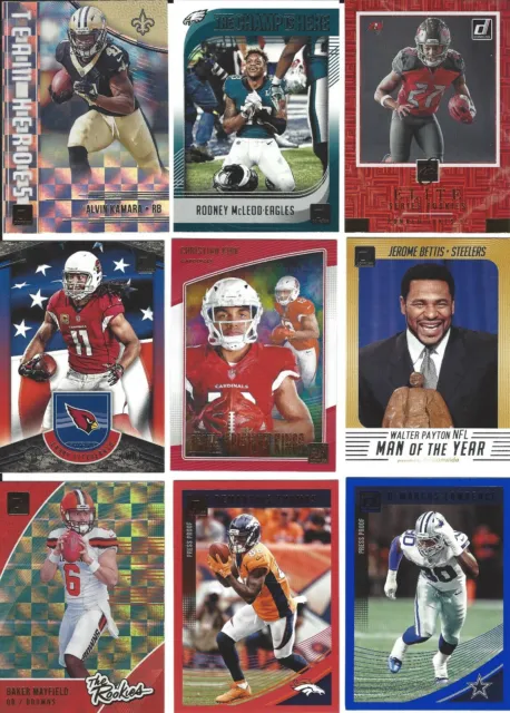 2018 Panini Donruss NFL Football Inserts Pick Your Cards Fill your Set