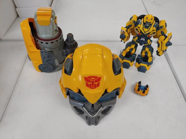 4x TRANSFORMERS 2000s ~ Bumblebee ~ MASK ~ GLOVE ~ Figure ~ HASBRO ~USED TOY LOT