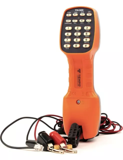 Tempo Communications Tele-Mate Telephone Test Set TM-500