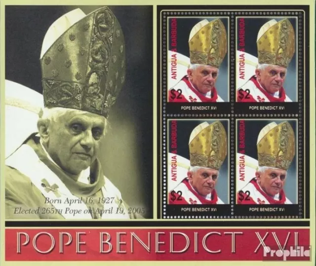 Briefmarken Antigua und Barbuda 2005 Mi 4295 Kleinbogen postfrisch Religion