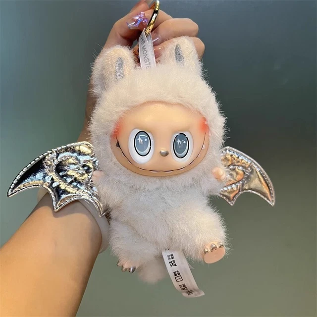 LABUBU THE MONSTERS Zimomo White Angel in Clouds Plush Dolls £15.48 ...