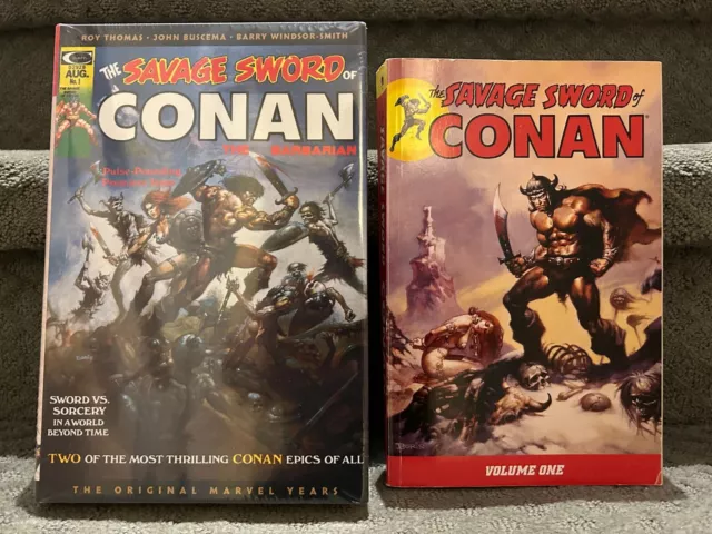 Ultimate Conan Lot! The Savage Sword of Conan Omnibus/TPB Marvel/Dark Horse