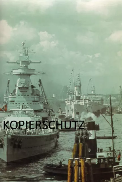 Kriegsmarine Foto Panzerschiff Admiral Graf Spee