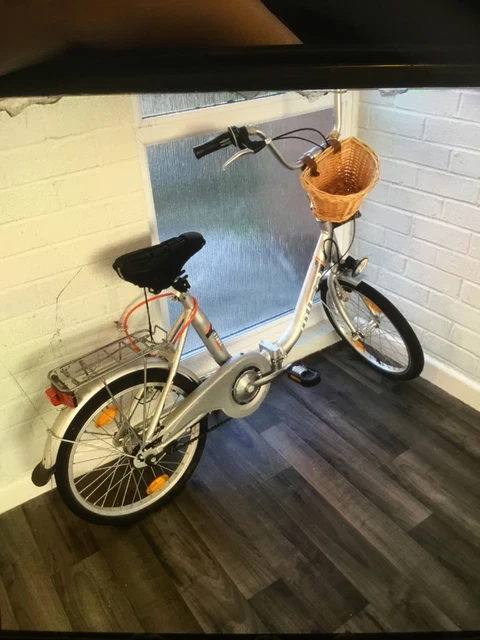 Ladies sales folding bike