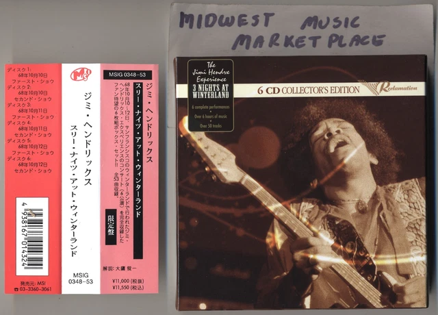3 Nights at Winterland 6CD 限定版　激レア　美品 3 NIGHTS AT Winterland 6Cd Limited Edition $696.70 - PicClick AU