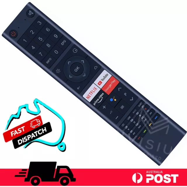 CHiQ Replacement TV Remote Control for models L24D6C, L32D6C, L32G7P, L40G7P