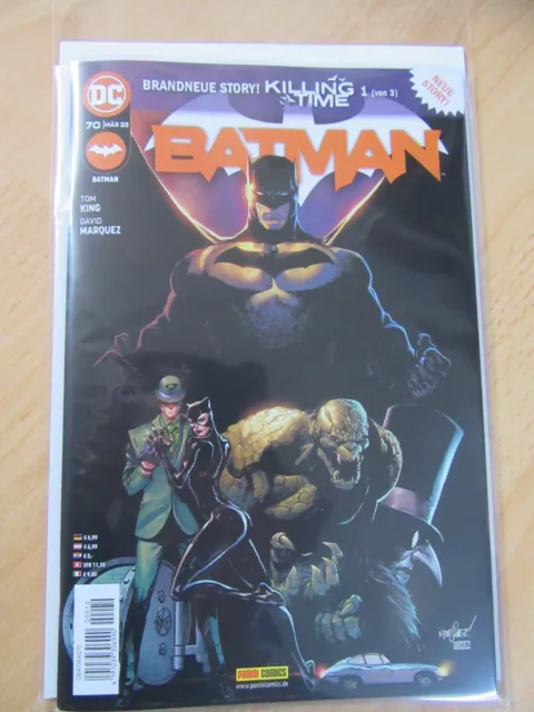 Batman 70 - Brandneue Story! Killing Time 1 von 3 - Panini deutsch