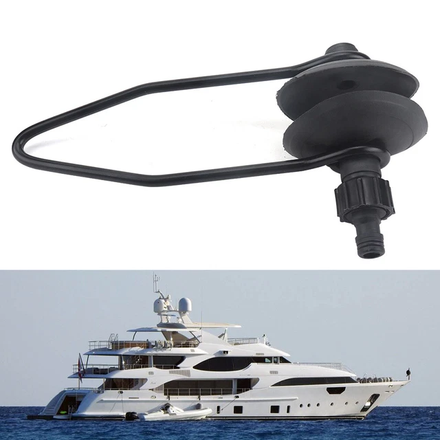 Universal Outboard Motor Water Flusher Round Ear Cups For Marine Boat Yacht