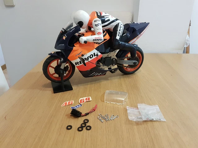 NUOVA FAOR SF-501 vintage rc motorcycle bike 1/5 repsol honda - Main Image