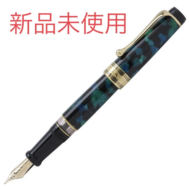 Aurora Optima No.996 V Fountain Pen Green Inhalation Type 14K Nib F