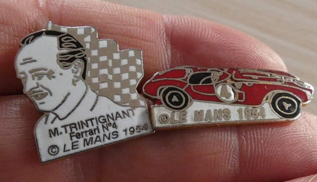 Lot De 2 Pins Auto – Le Mans 1939 Simca Gordini – Version Dorée – Occasion