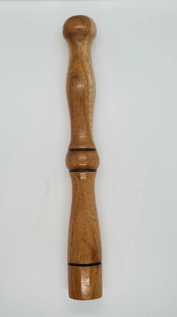 8.75" Mahogany Wood Muddler Mojito Masher Cocktail Bar Supplies US Seller Custom