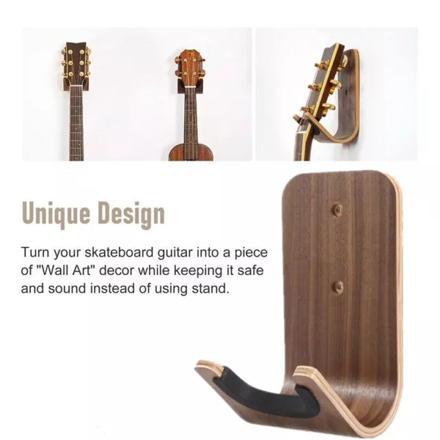 Electric Guitar Rack Bass Storage Ukulele Hook Guitar Hanger Wall Mount