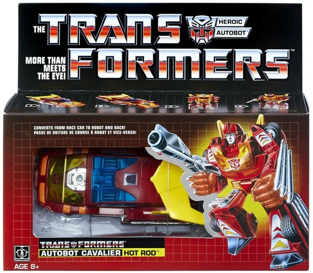 HASBRO TRANSFORMERS G1 Autobot Cavalier Hot Rod 2018 Reissue 79.99