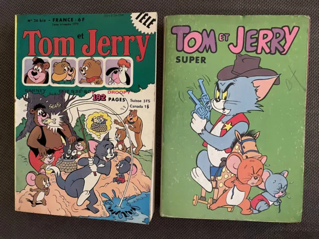 BD lot de 2 albums Tom et Jerry