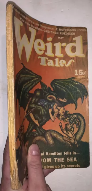 Weird Tales, May 1940, Vol 35, Non 3, Hannes Bok Housse, Pulp, Edmond Hamilton, 2