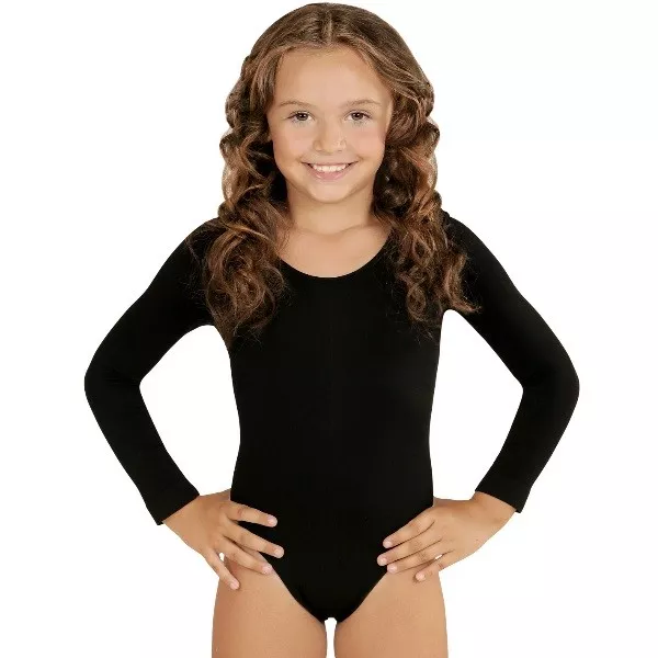 Mädchen GYMNASTIKANZUG Kinder  Ballettanzug Trikot Turnanzug Ballettbody Tanzen