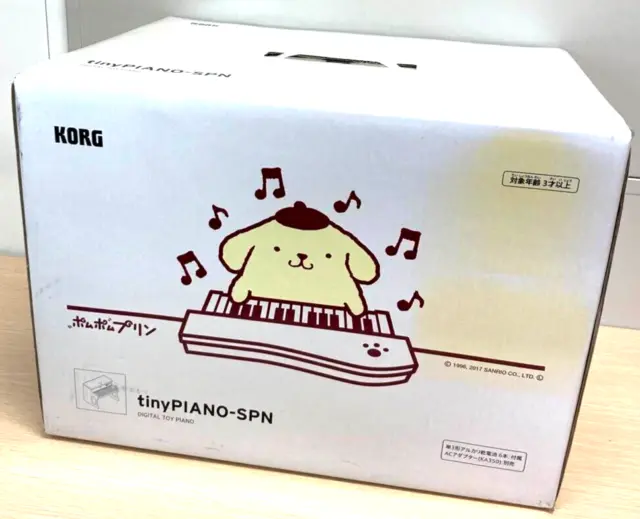 KORG tinyPIANO-SPN Tiny Piano mini 25 key Pompom Pudding Model SANRIO From Japan