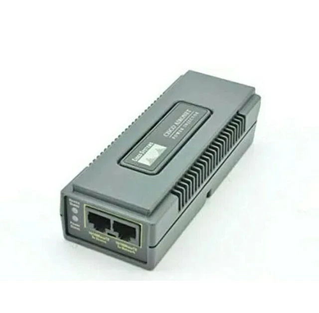 NEW CISCO AIRONET Power Injector AIR-PWRINJ3 48V 2x RJ45 For 1100 ...