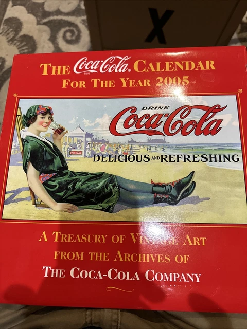 2005 Coca Cola Coke Calendar USA