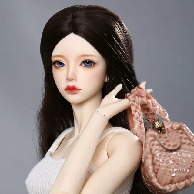 1/4 bambola BJD SD resina bambola articolata donna corpo donna occhi viso trucco regalo