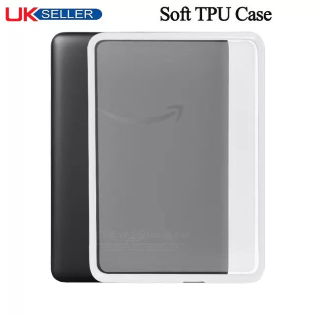 For Amazon Kindle Paperwhite 123 4 10/11th Gen Case Silicon Soft TPU Clear Cover