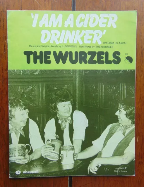 The Wurzels I Am A Cider Drinker Sheet Music