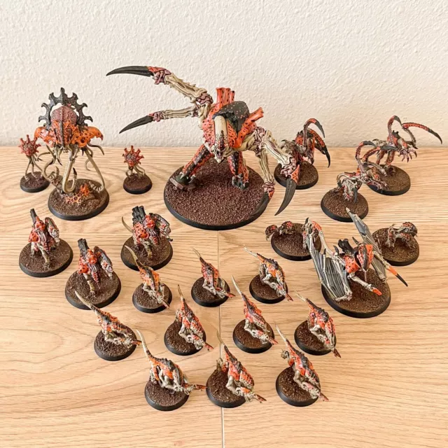 Warhammer 40k Tyranids - Painted Hive Fleet Leviathan Army - BoxedUp (157)