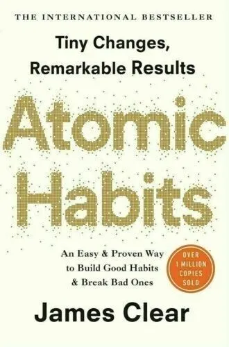 Atomic Habits by James Clear Build Good Habits (Paperback)