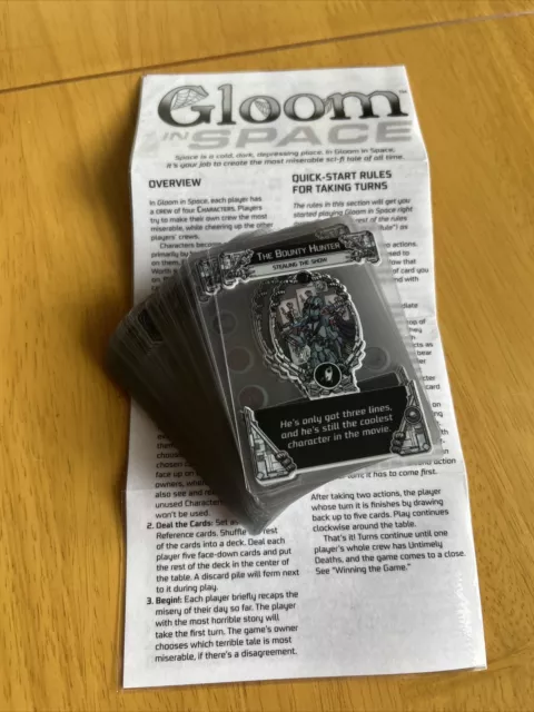 Gloom In Space Card / Board Game