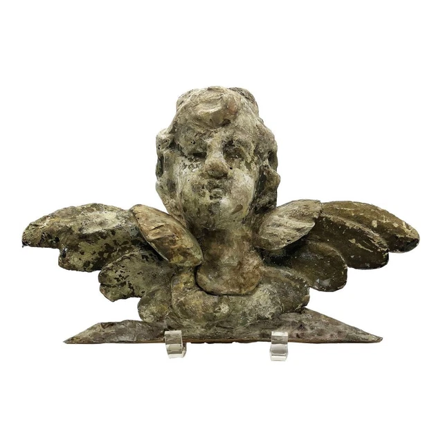 18th Century Italian Wooden Cherub Putti
