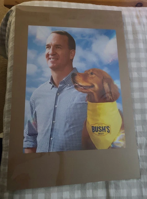 Bush's Duke And Peyton  Manning Limited Edition Poster