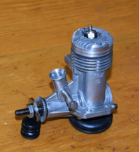 1962 Fox 15X control line model airplane engine 2.5cc vintage .15 motor 15 CL